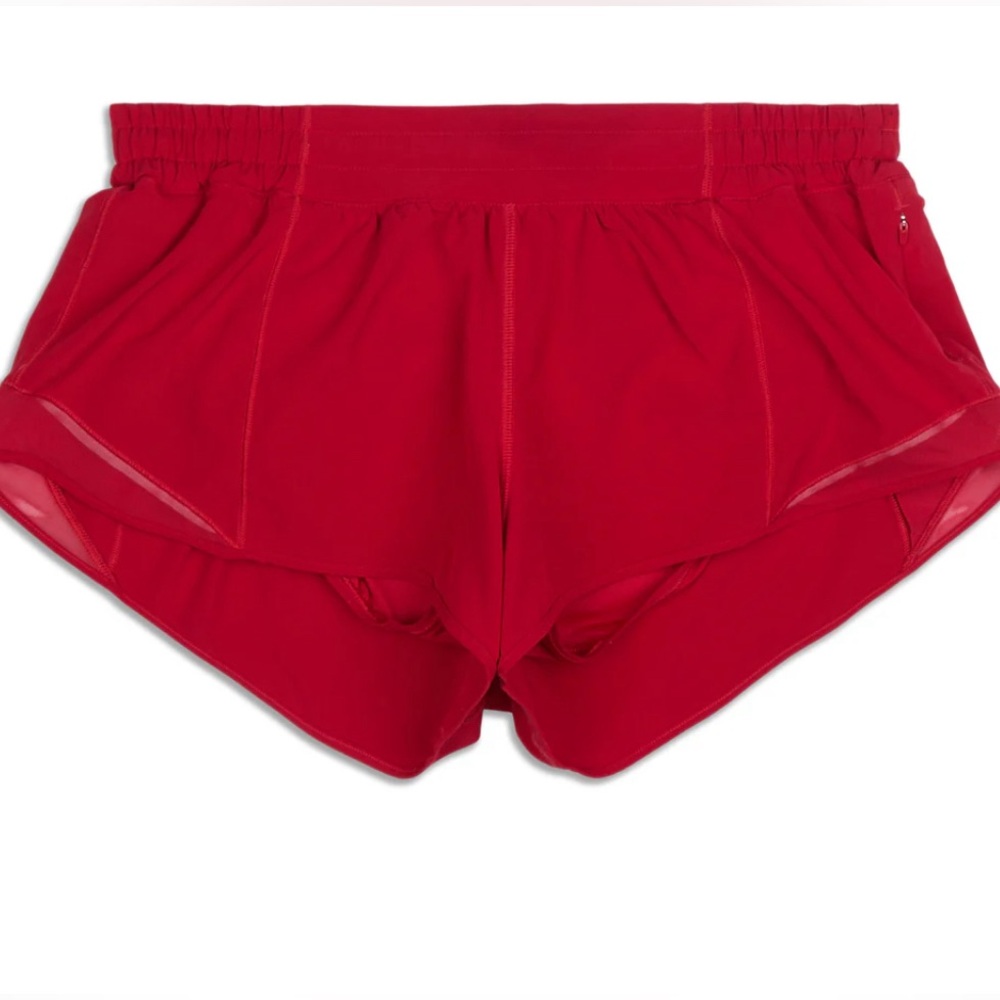 Hotty Hot Low Rise Short red 2.5
